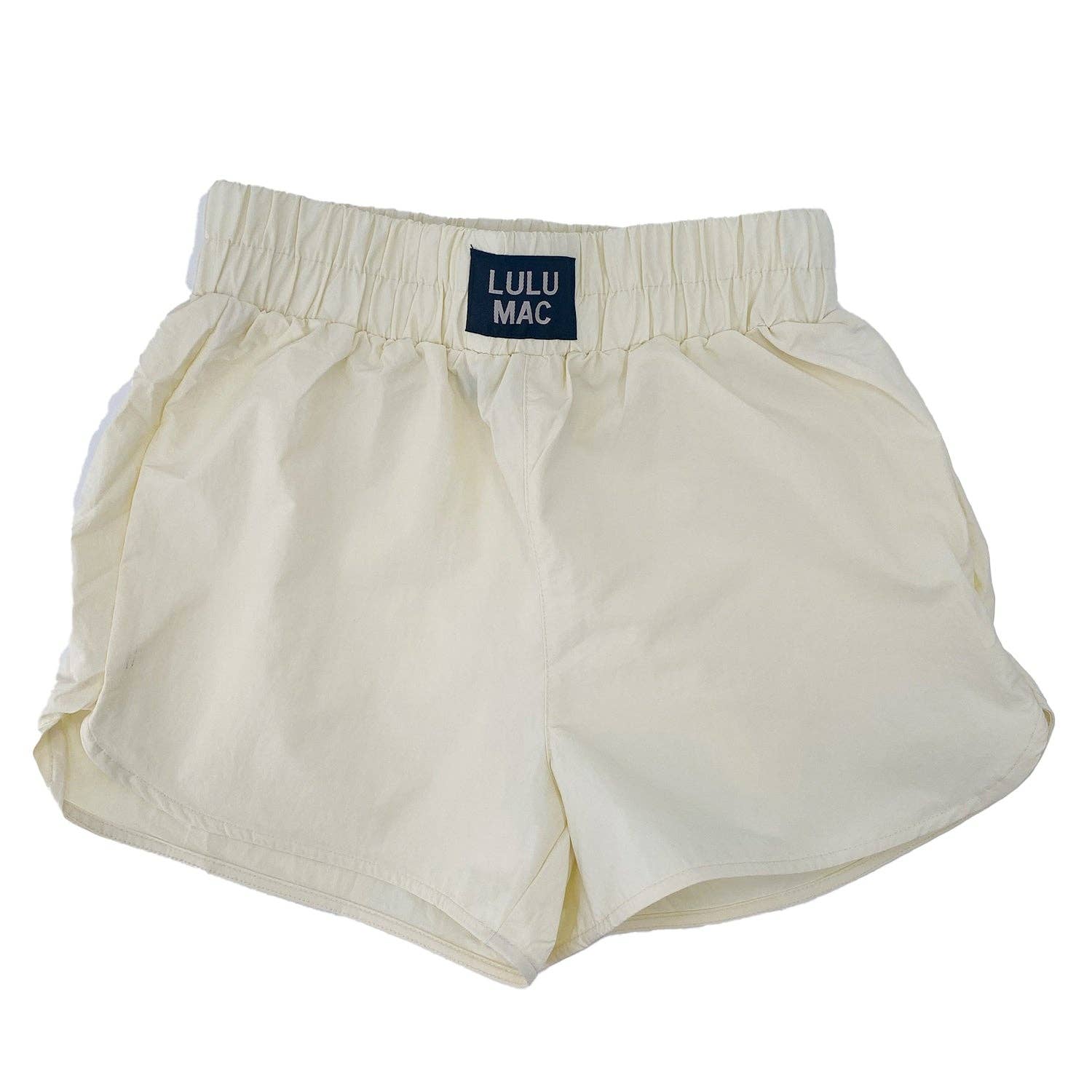 LM-KSH-1000-WHITE KIDS SOLID SHORT: IVORY