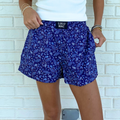 LULU MAC-BLUE PAISLEY: BLUE