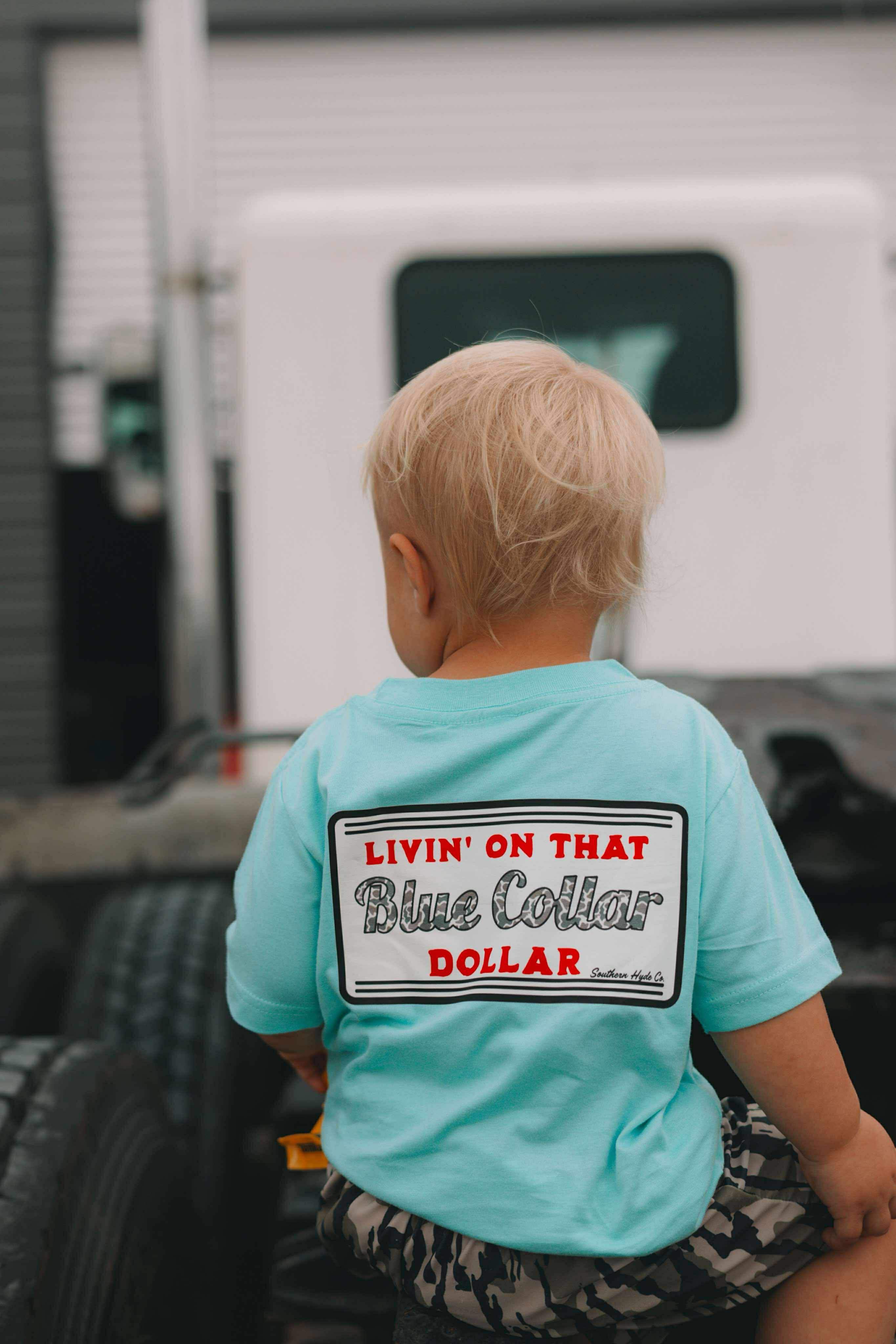 Southern Hyde Co. Blue Collar Dollar Adult Tee